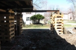 Second Floor shored and existing foundation removed.