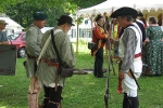 Re-enactors on East Poultney Day