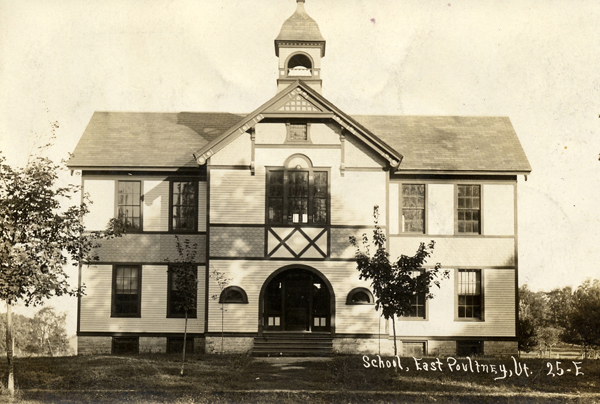 1896 School House, Shortly after construction.