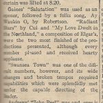 Green Mountain Chorus at Town Hall August 29 1928