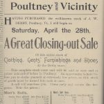Sale in 1906
