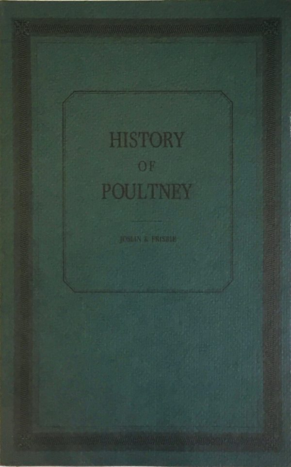 A History of the Town of Poultney