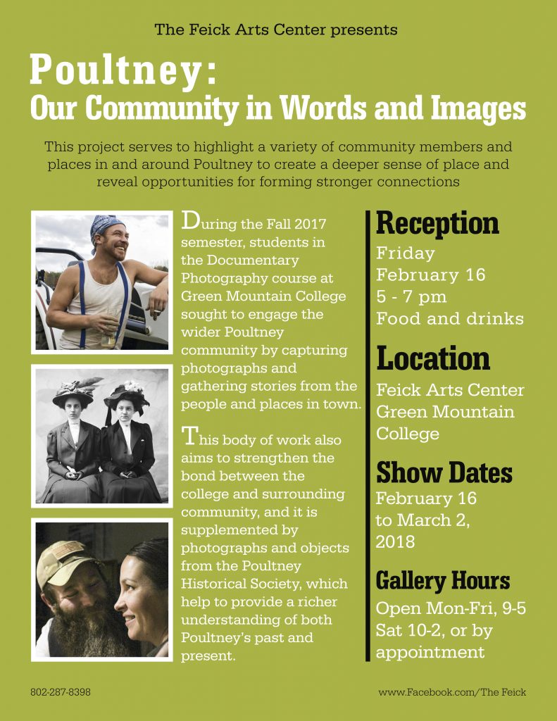 "Poultney Our Community in Words and Images" Poultney Vermont