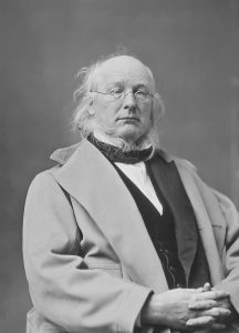 Portrait of Horace Greeley founder of the New York Tribune